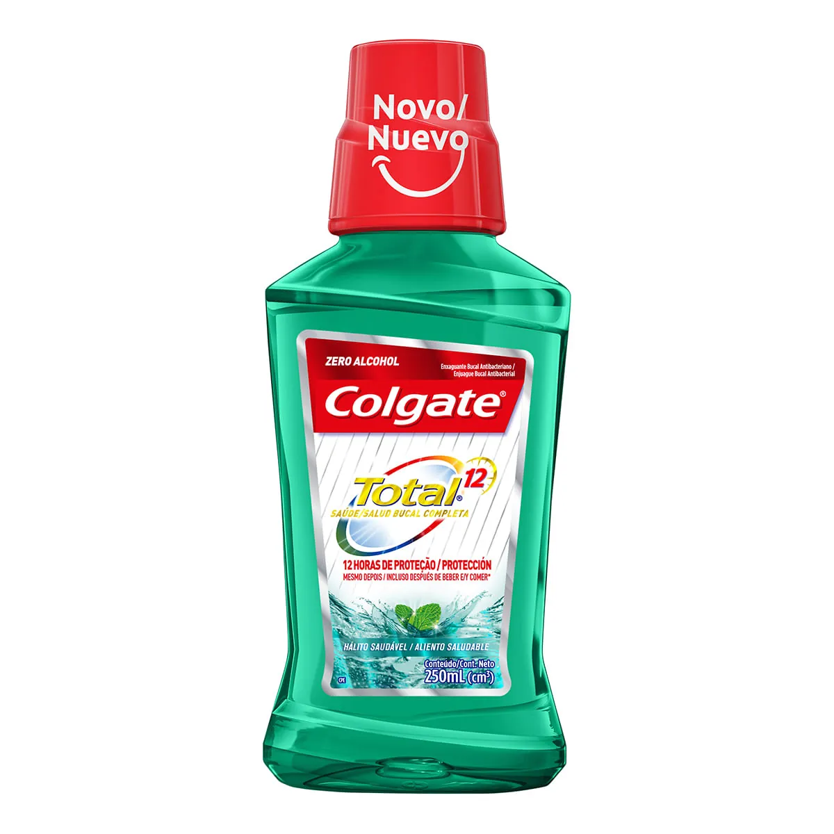 Enxaguante Bucal Colgate Total 12 Professional Hálito Saudável 250ml