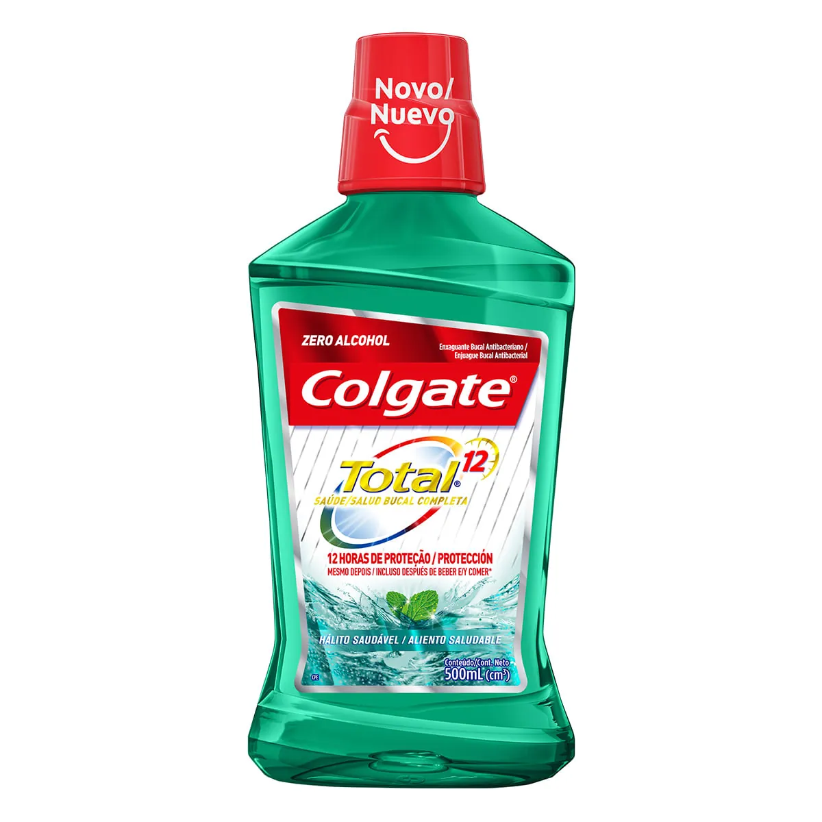 Enxaguante Bucal Colgate Total 12 Professional Hálito Saudável 500ml