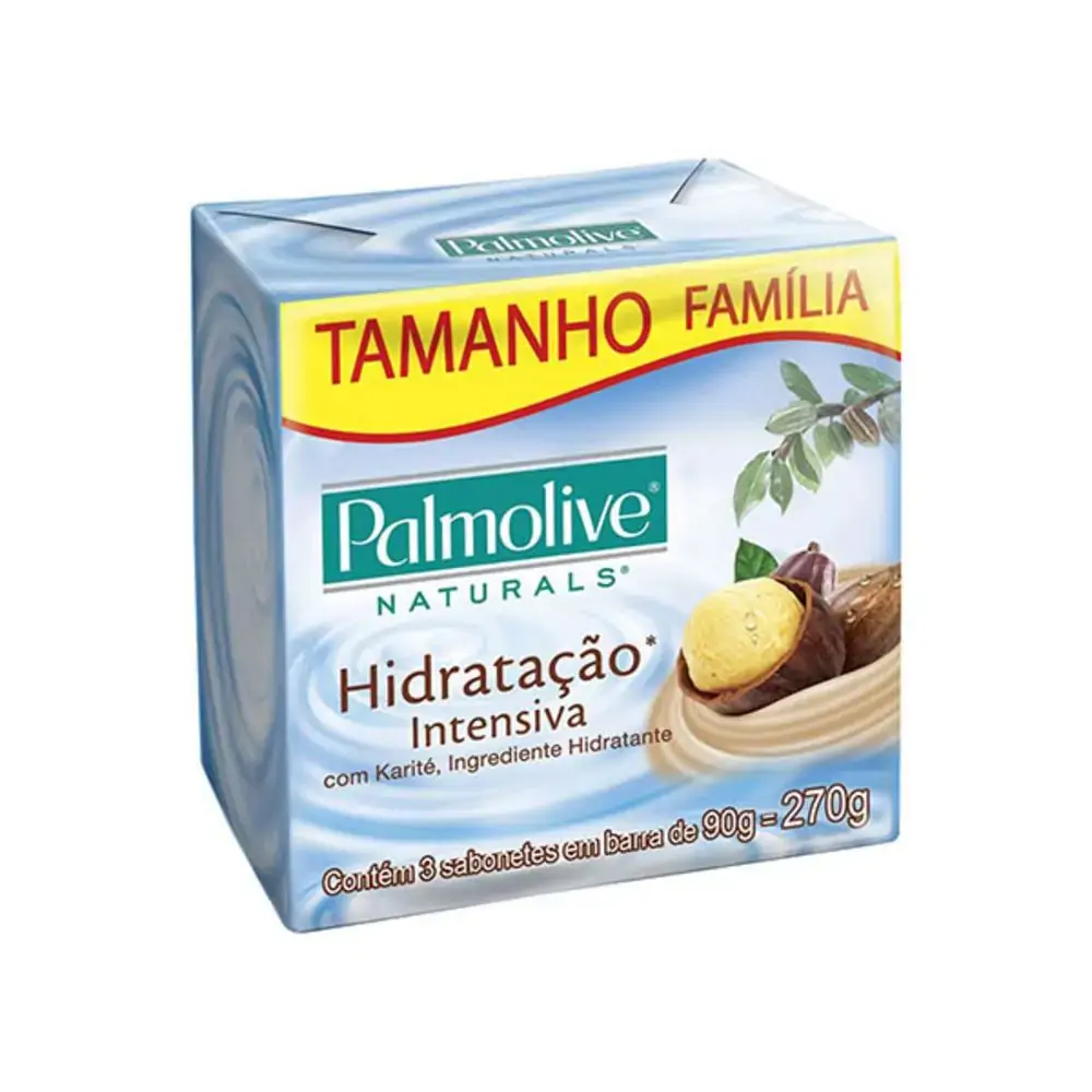 Sabonete Palmolive Suave 90g Mant Cacau C/3