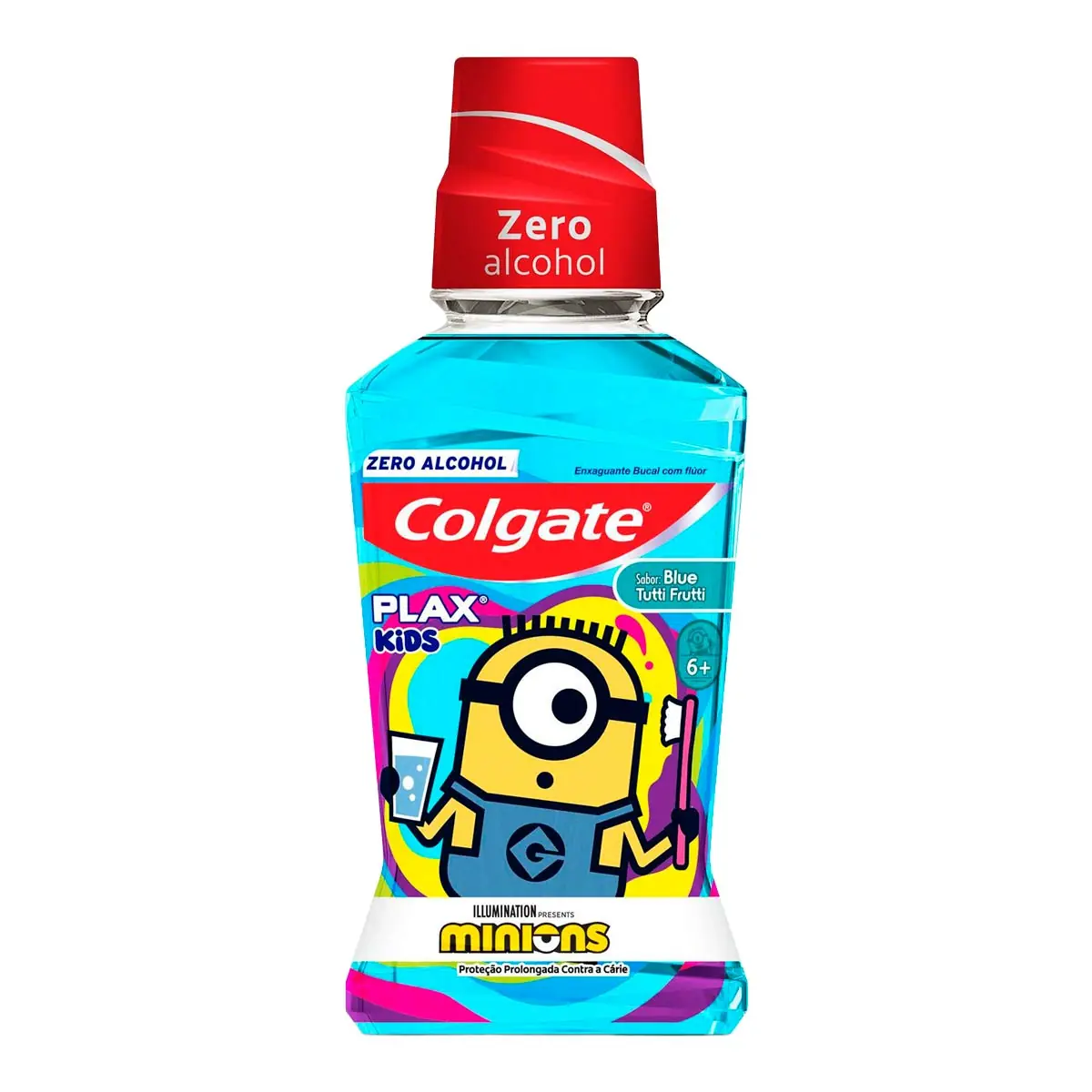 Enxaguante Bucal Colgate Plax Kids Minions 250ml