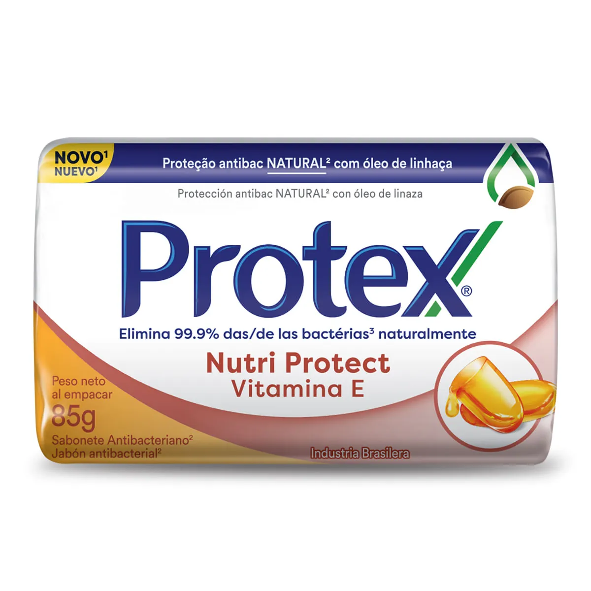 Sabonete Antibacteriano em Barra Protex Nutri Protect Vitamina E 85 g