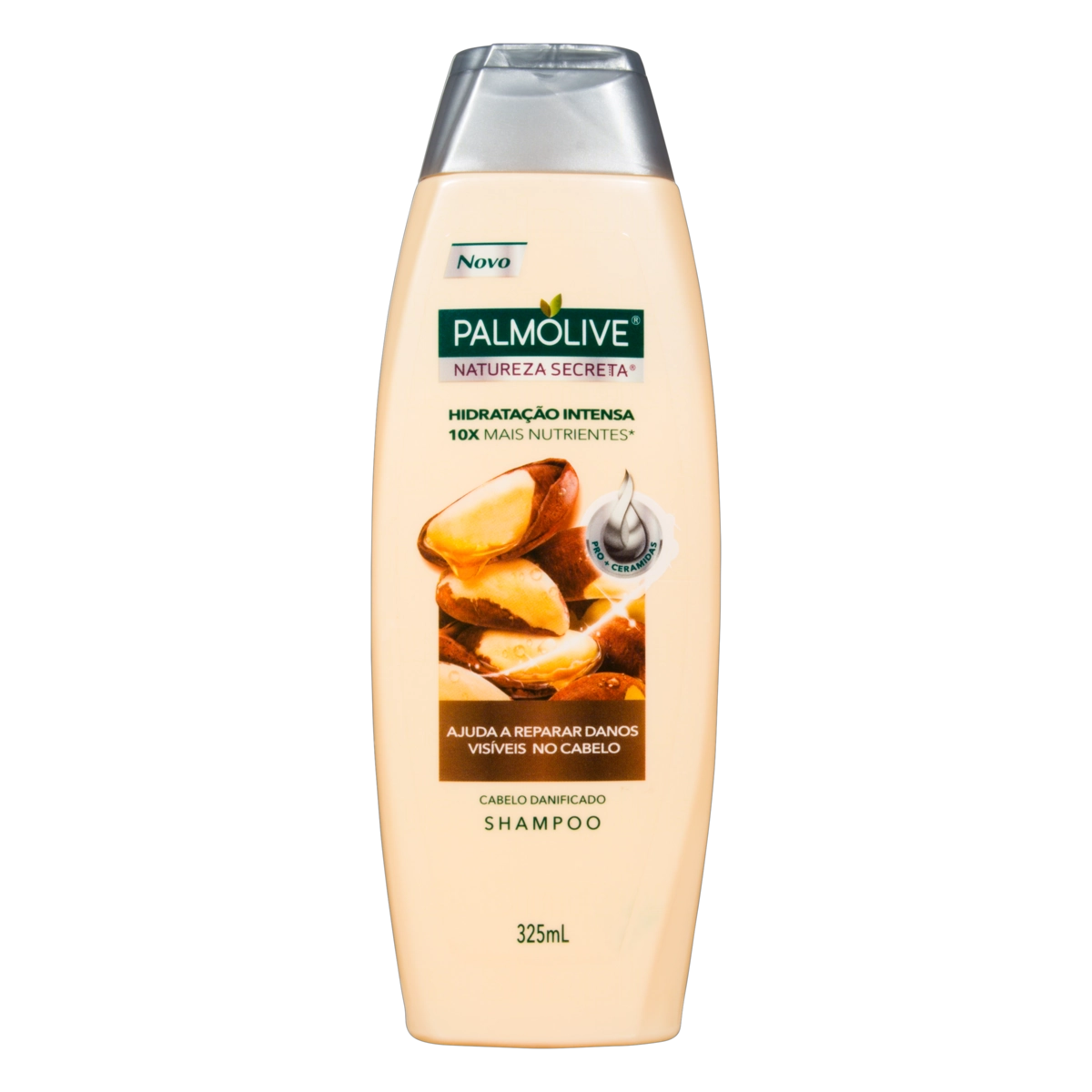 Shampoo Palmolive Natureza Secreta Castanha Frasco 325ml