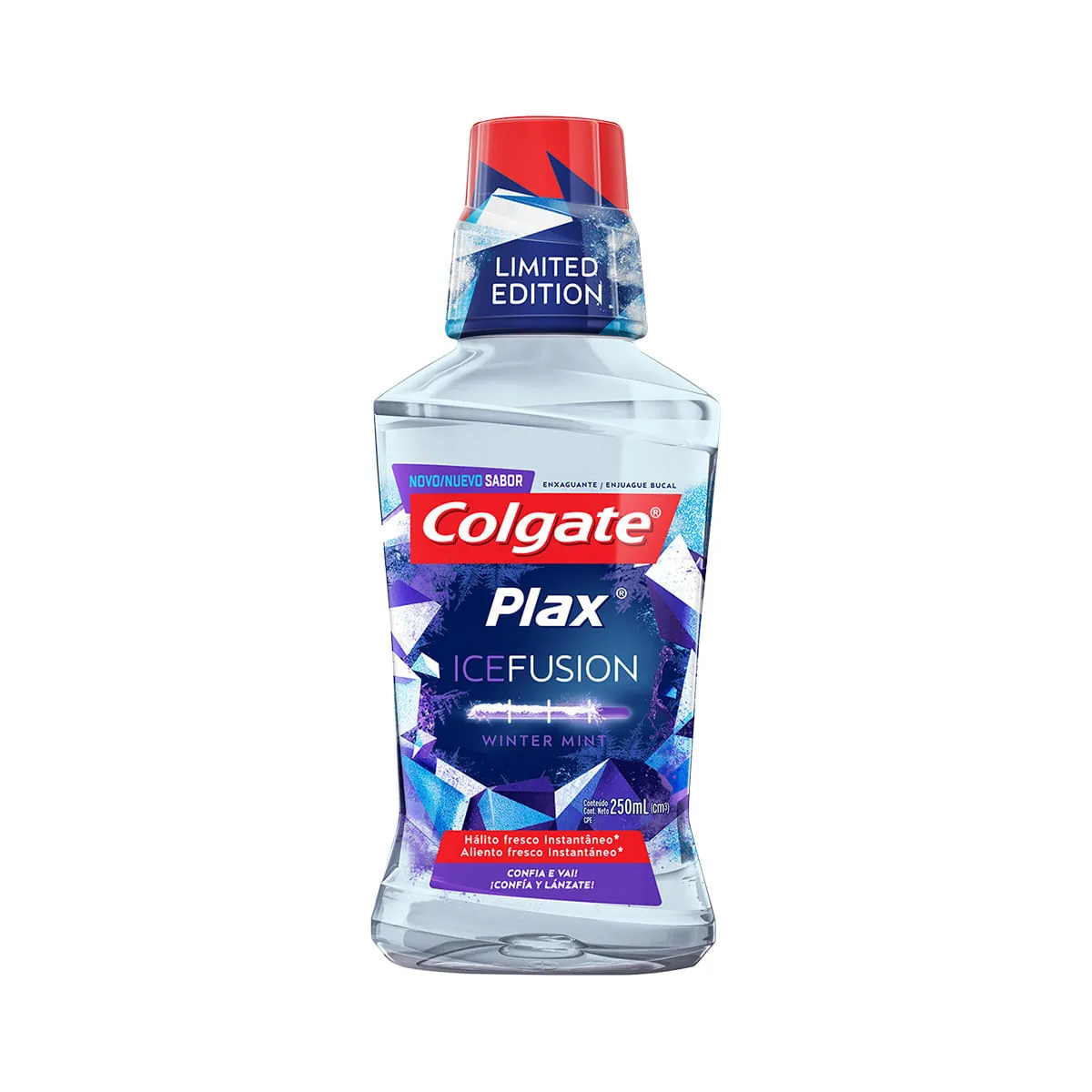 Enxaguante Bucal Colgate Plax Ice Fusion Wint Mint 250 ml