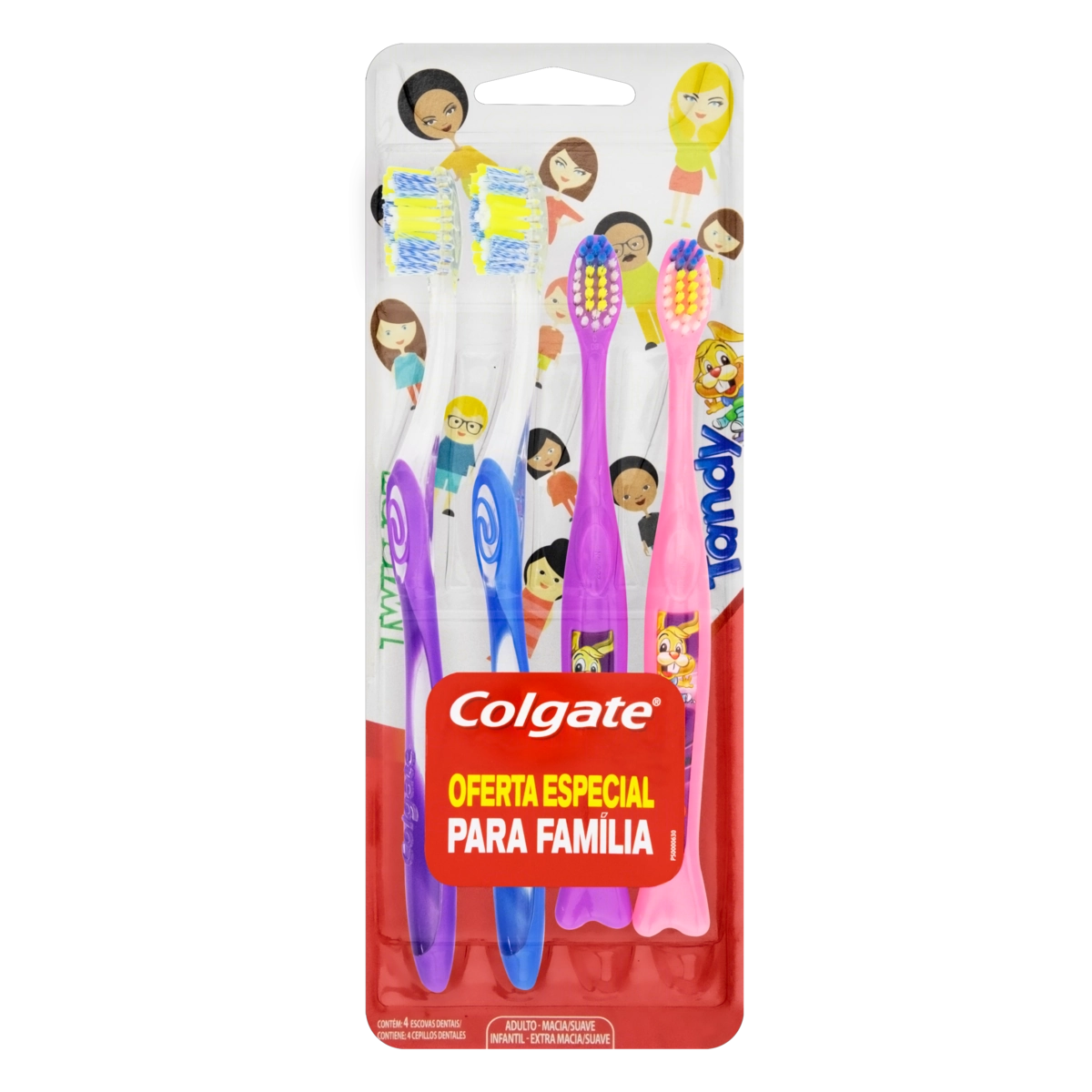 Escova de Dente Colgate Twister e Tandy 4 un Oferta Especial