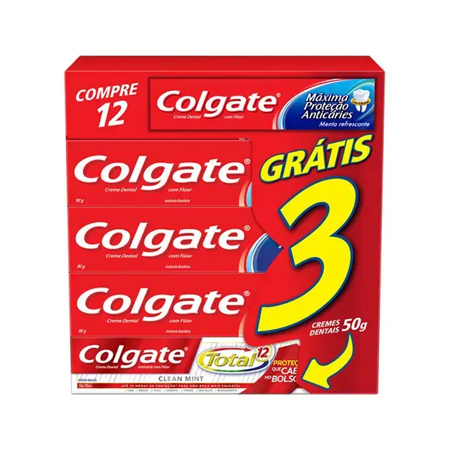 Cd.colgate Mpa 90g Lv12 Gts 3 Total 12 50g 2156024