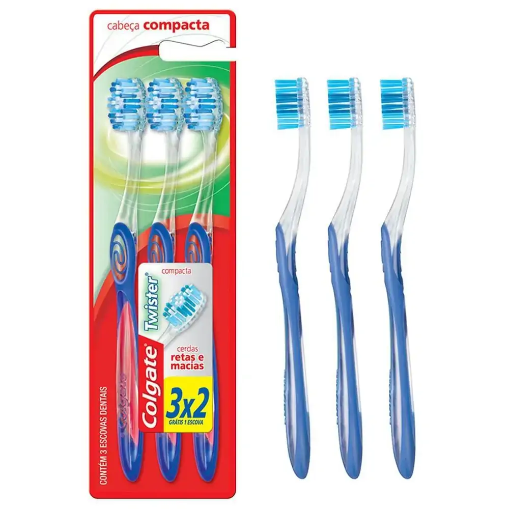 Escova Dental Colgate Twister 3x2 Leve 3 Pague 2