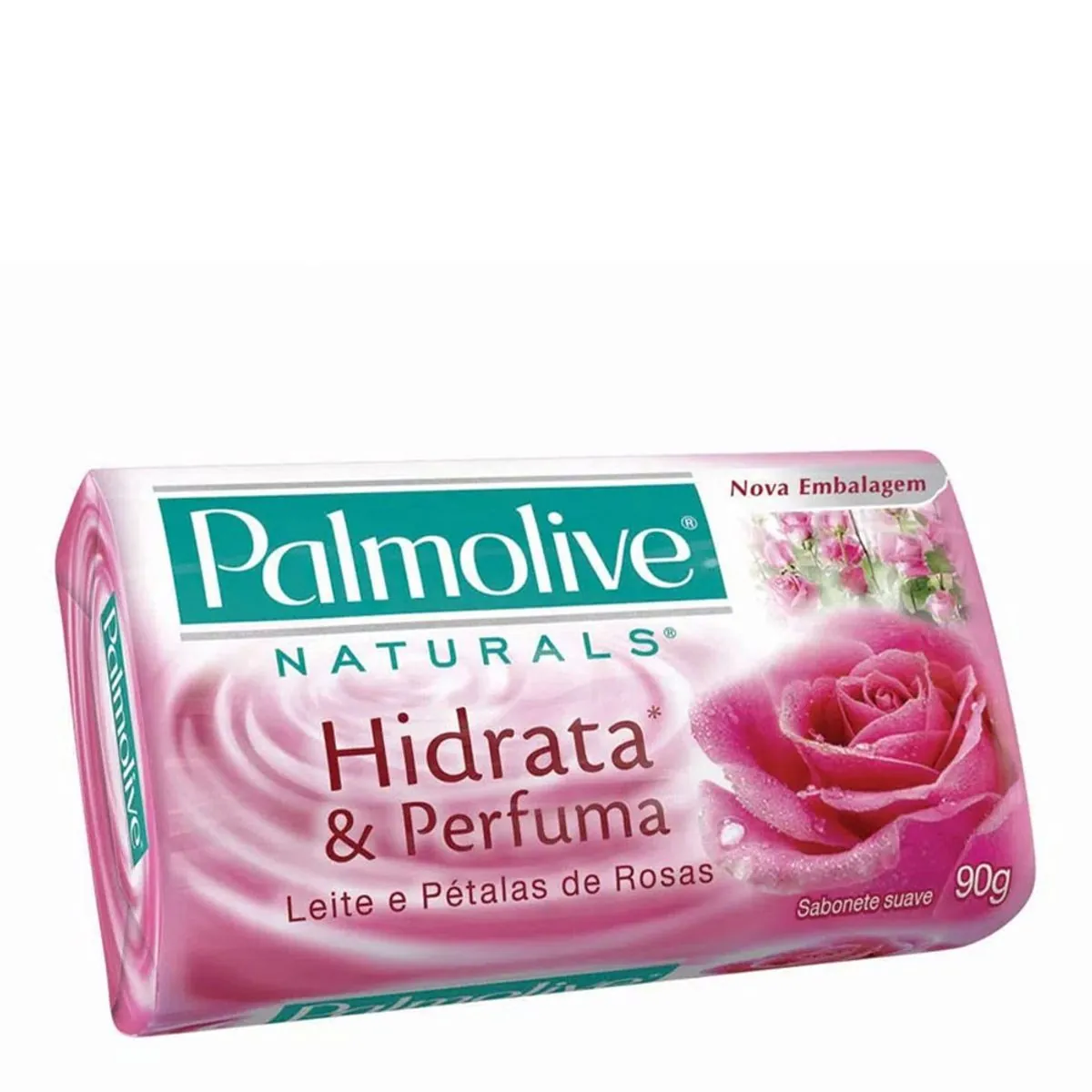 Sabonete Palmolive Leite E Pétalas De Rosas