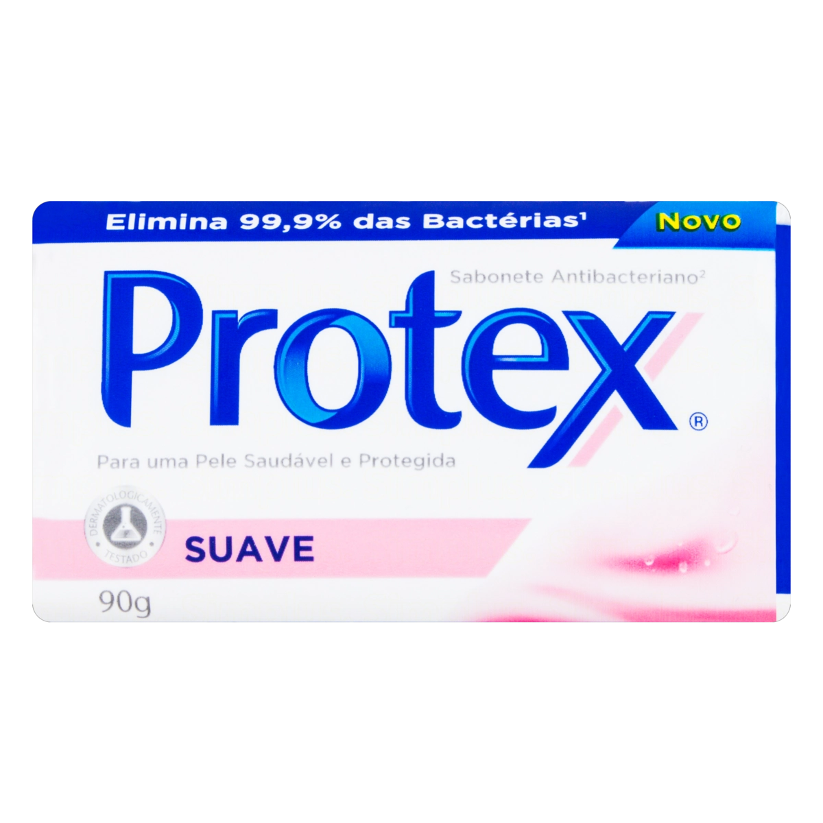 Sabonete Barra Antibacteriano Suave Protex Envoltório 90g