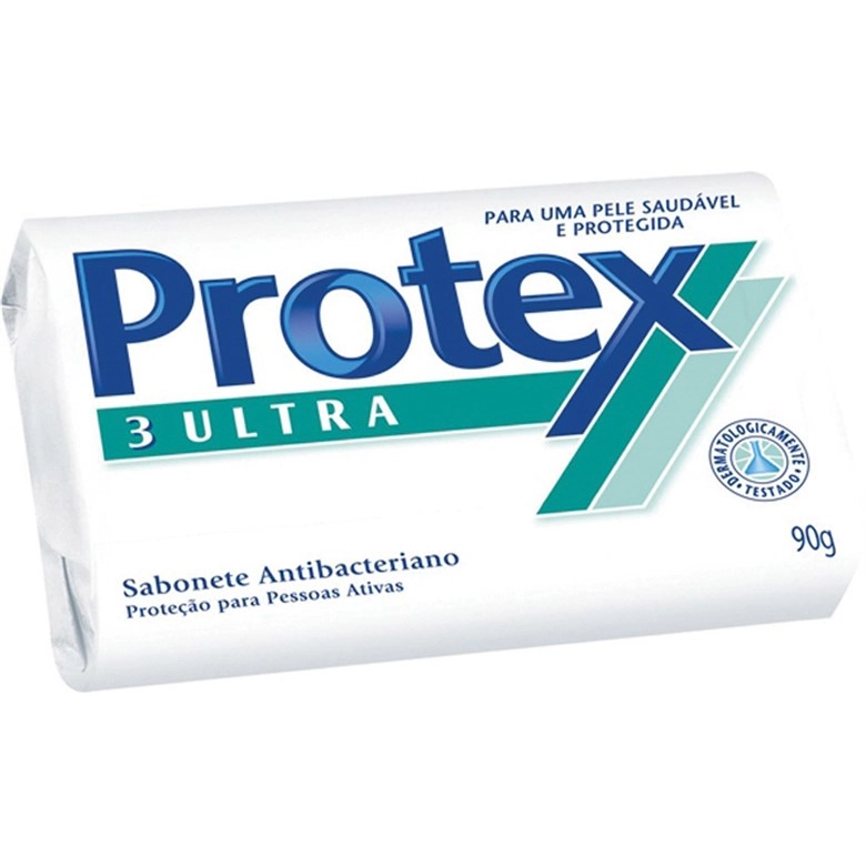 Sabonete Barra Antibacteriano Ultra Protex Envoltório 90g