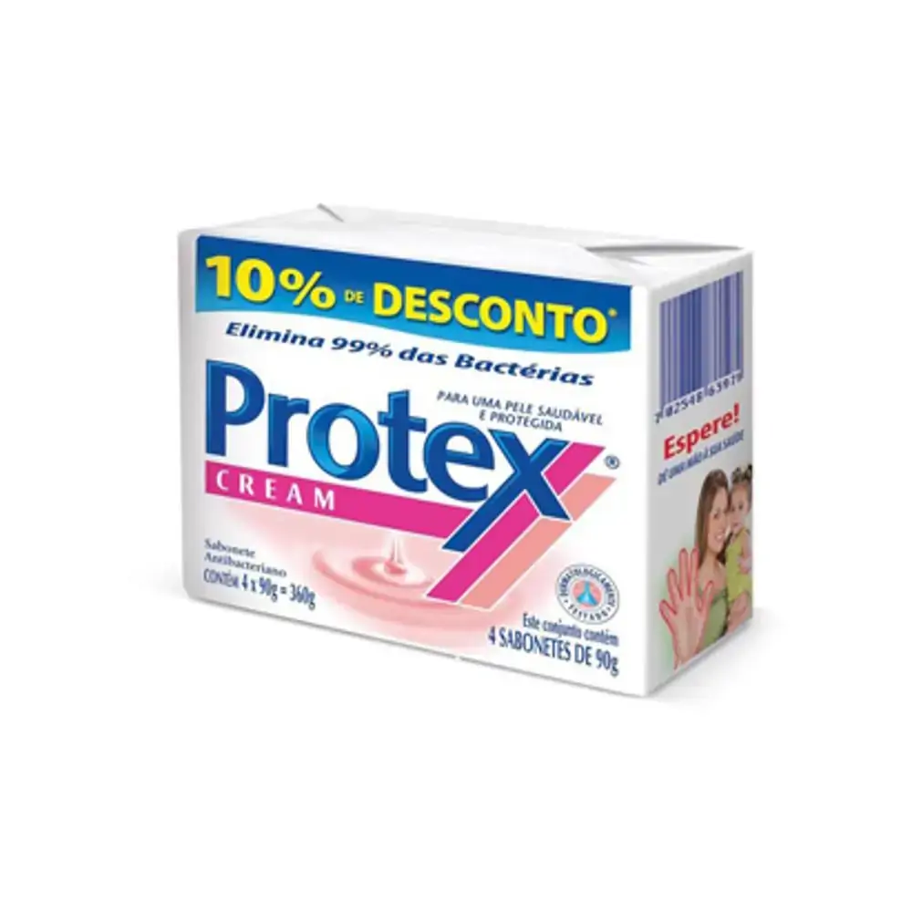 Sabonete Protex Cream 4x 11399
