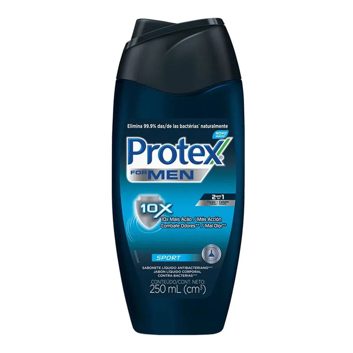 Sabonete Líquido Corporal Protex For Men Sport 250ml