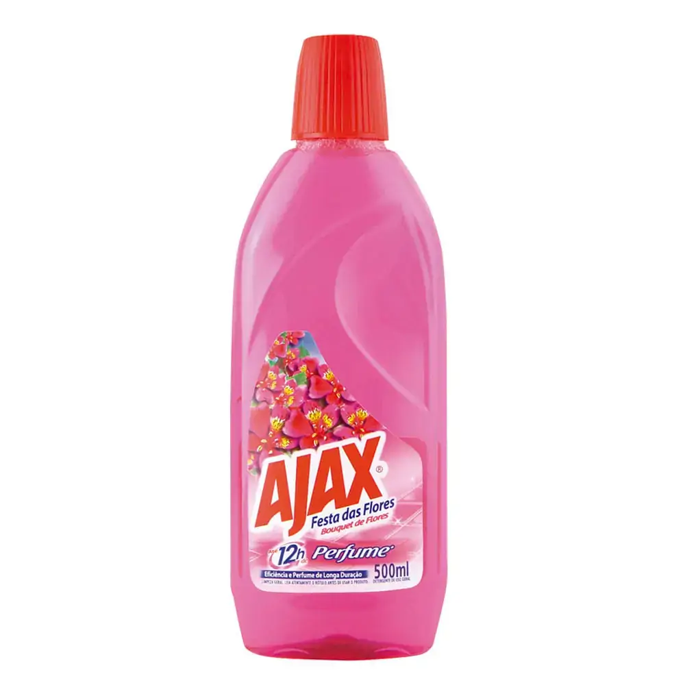 Limpador Perfumado Bouquet De Flores Ajax Festa Das Flores Frasco 500ml