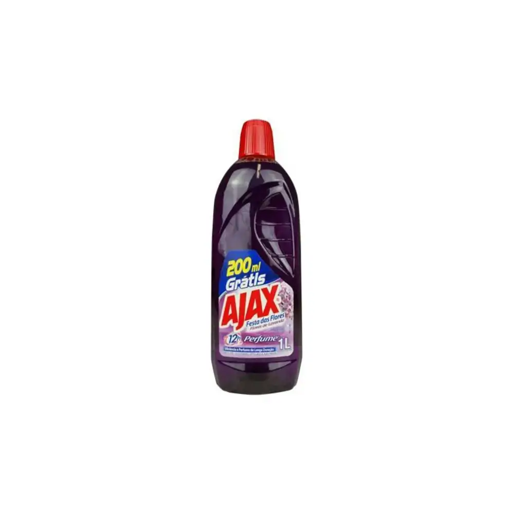 Limp Ajax Flores Lavanda 1l Gratis