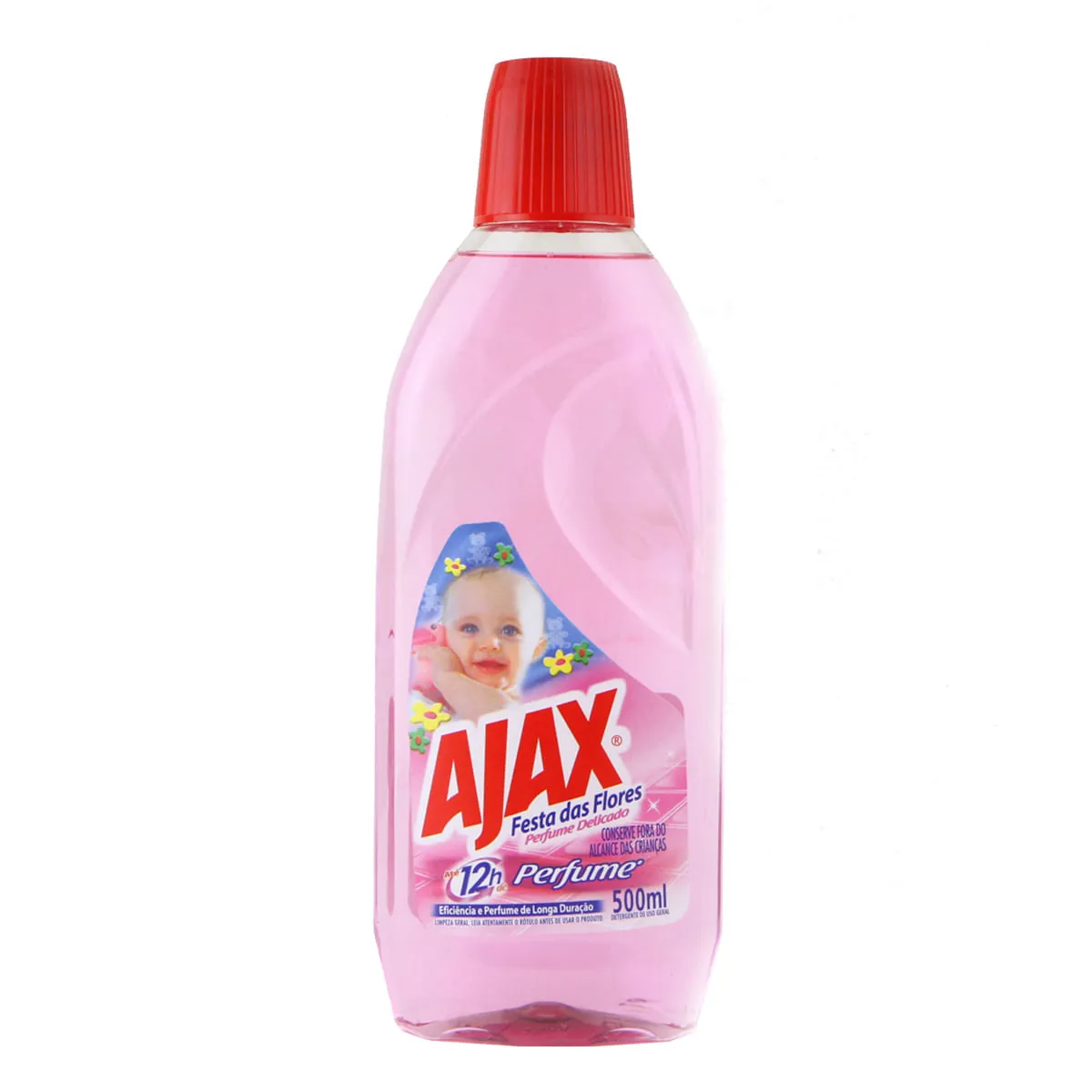 Limpador Perfumado Perfume Delicado Ajax Festa Das Flores Frasco 500ml