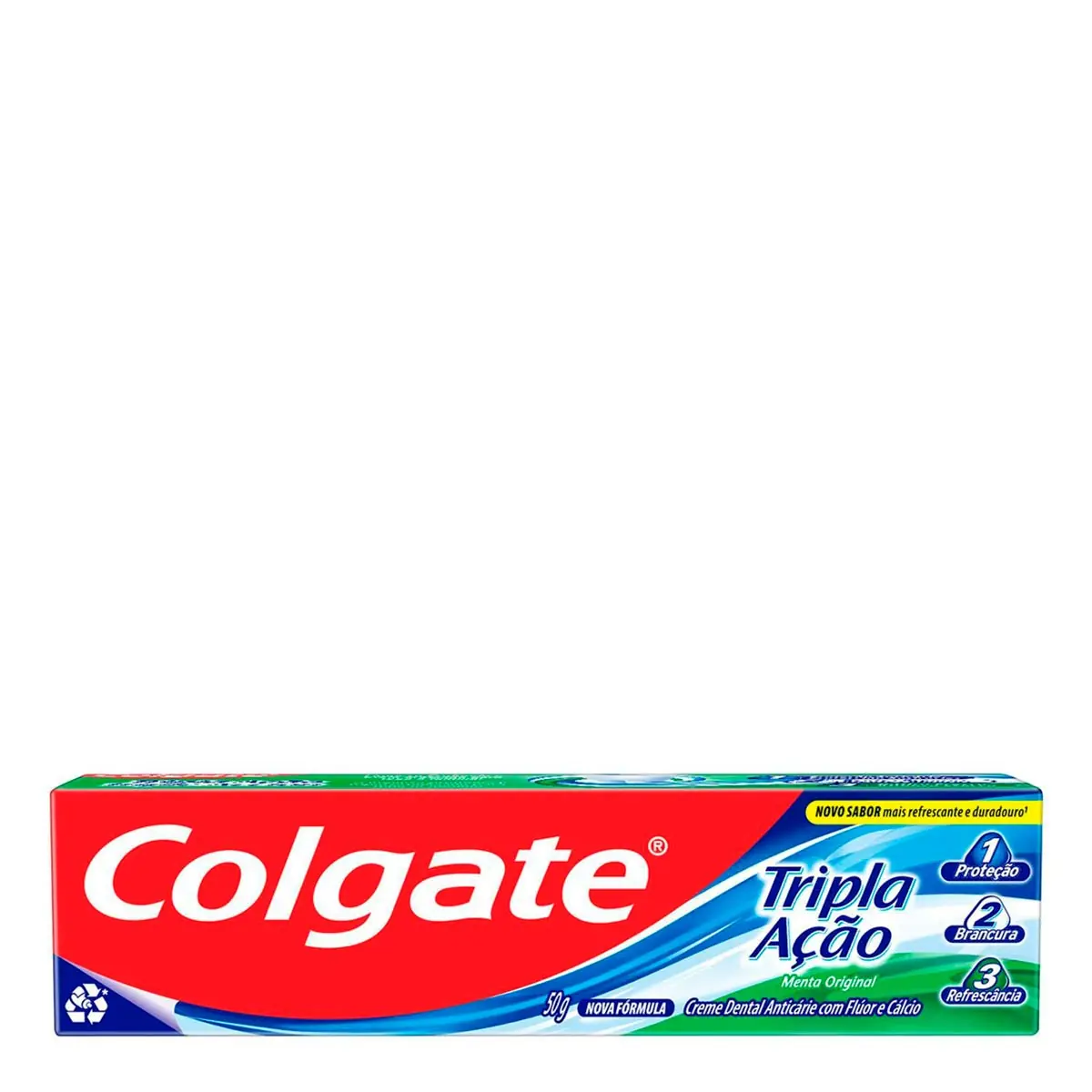 Creme Dental Menta Original Colgate Tripla Ação Caixa 50g