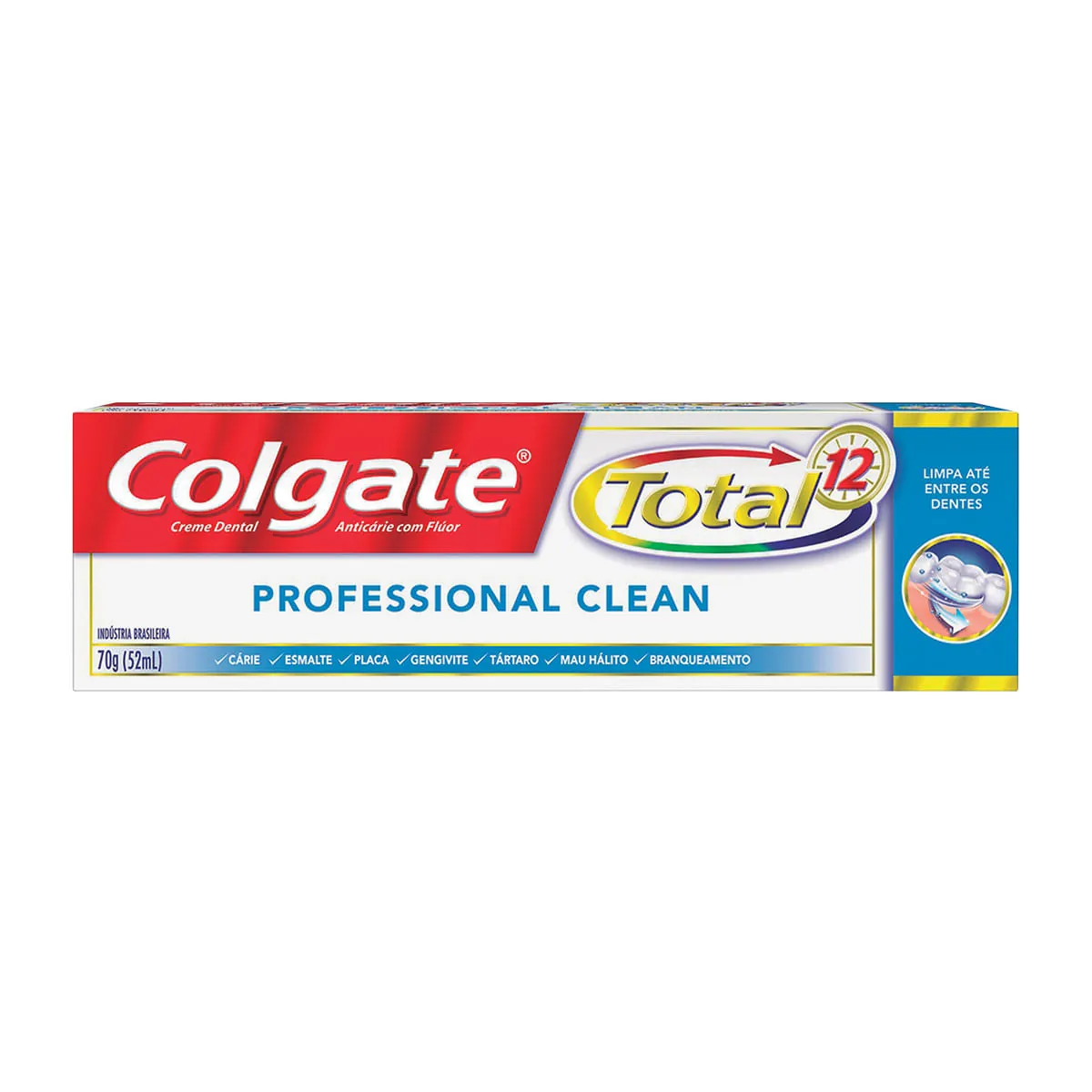 Creme Dental Colgate Total 12 Professional Clean Caixa 70g