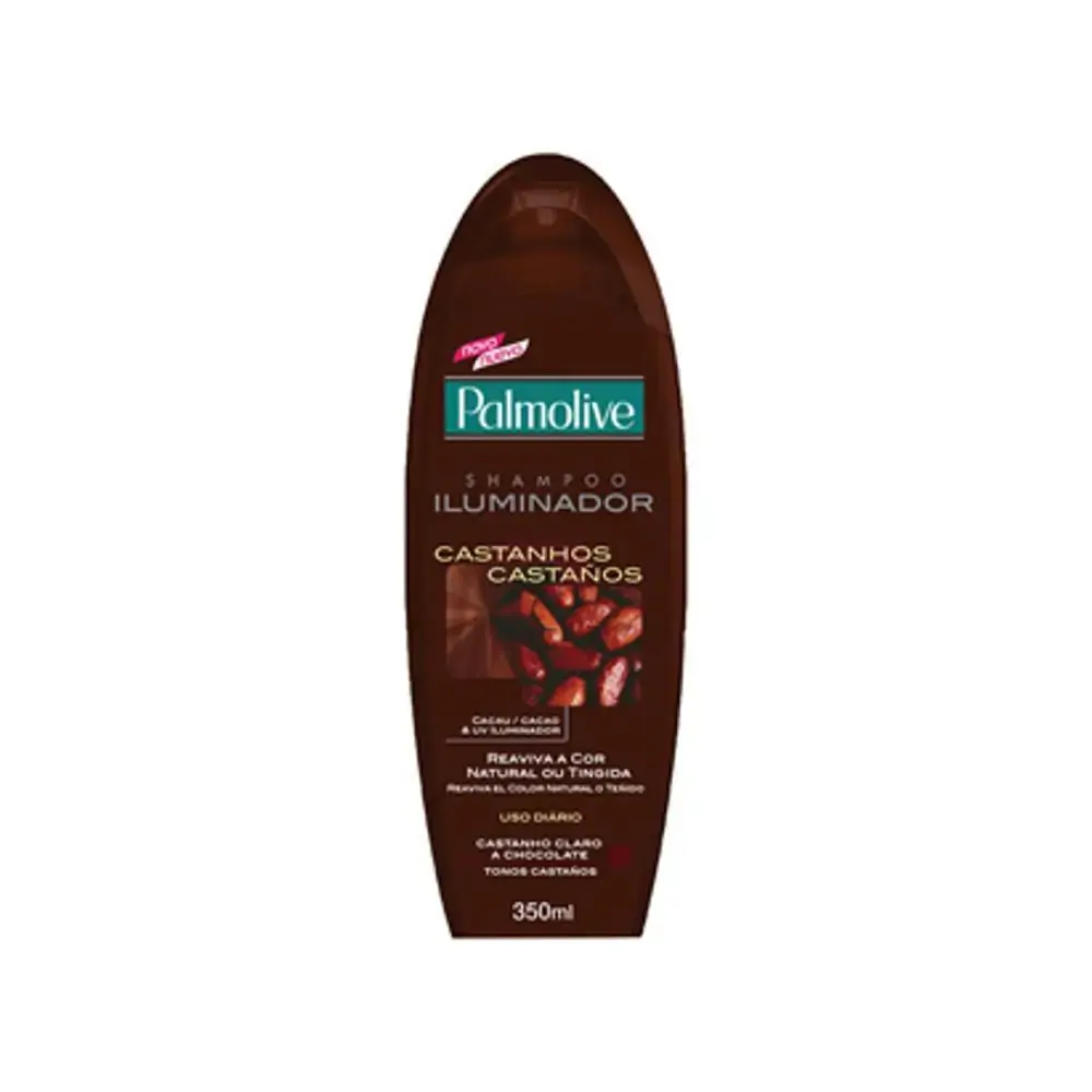 Shampoo Pal Iluminador Castanho 6x 15863 | Shampoo Palmolive Iluminador Castanho