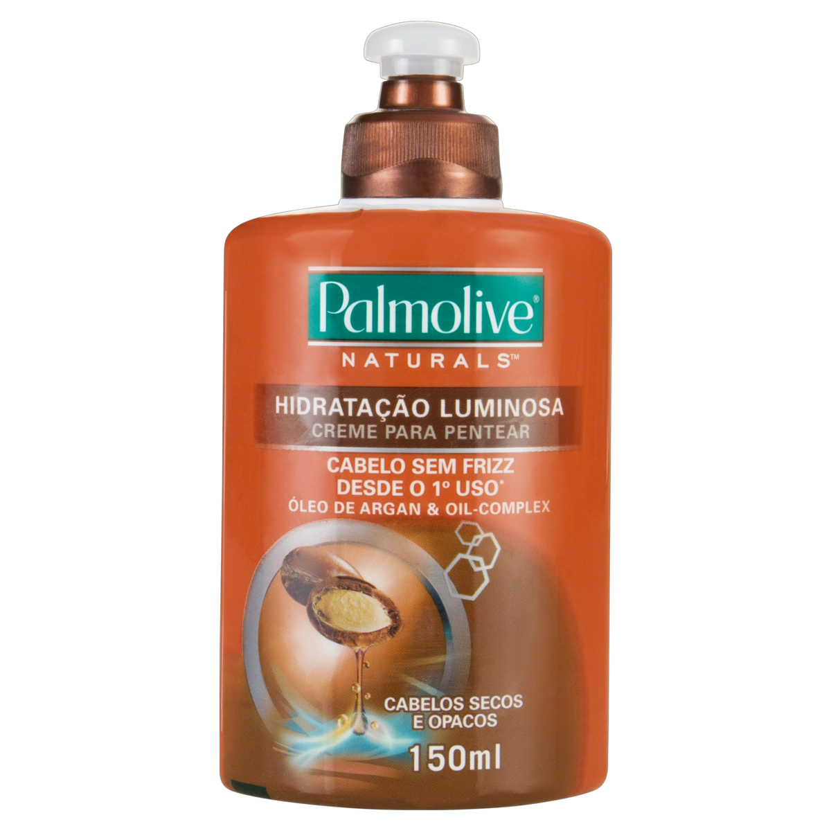 Creme Para Pentear Palmolive Naturals Hidratação Luminosa Frasco 150ml