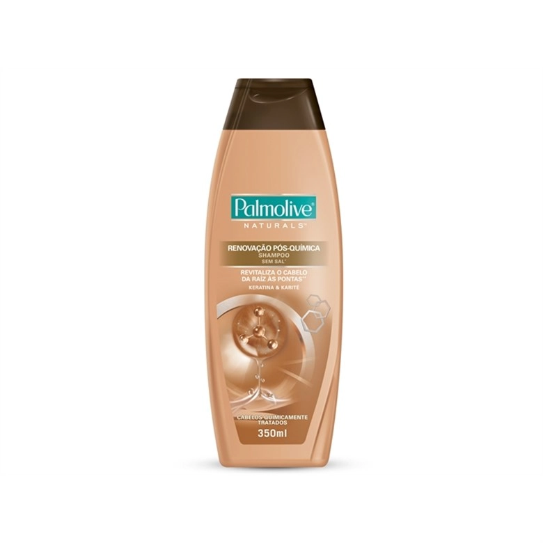Shampoo Uso Diário Palmolive 350ml Renovação Pos Quimica Unit