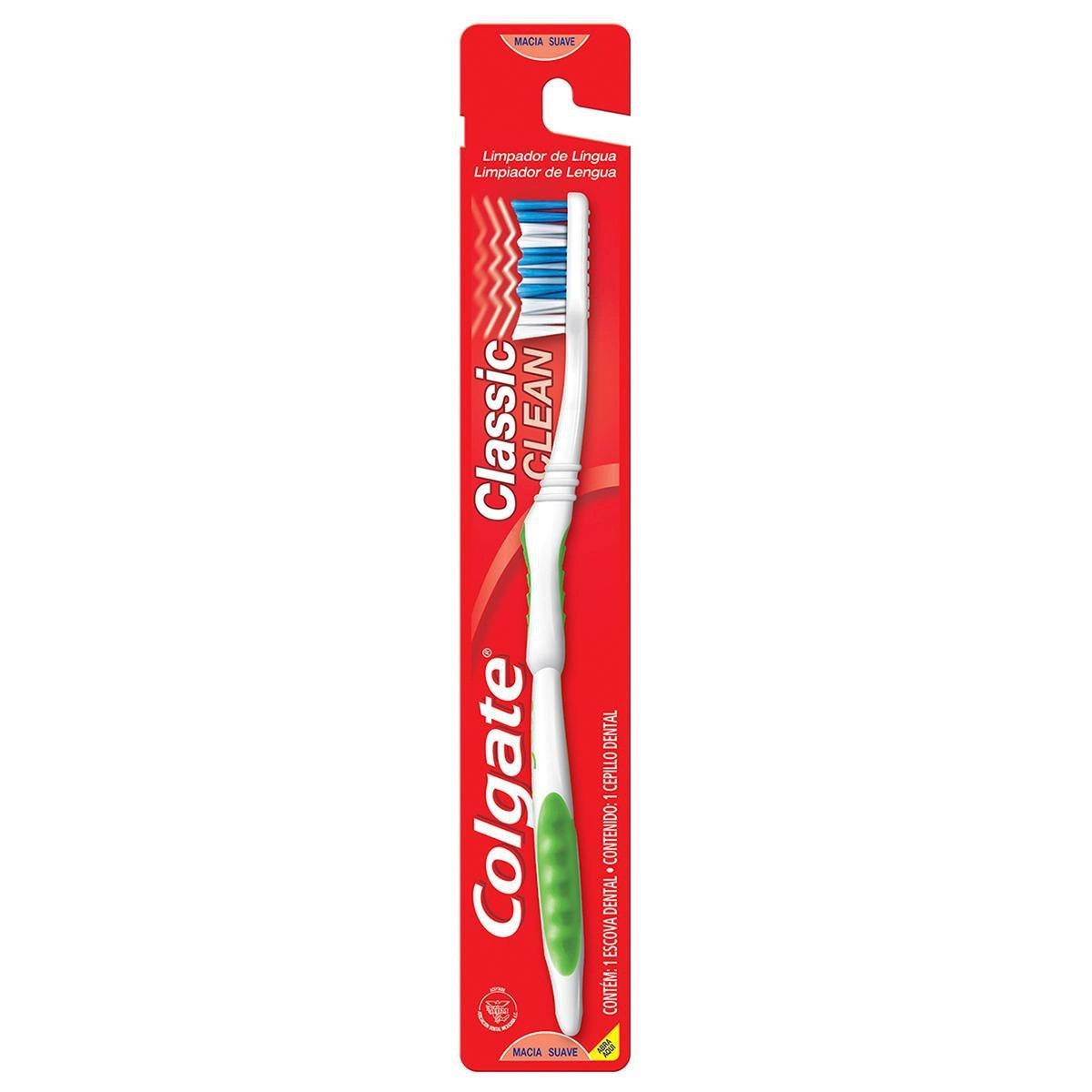 Escova de Dente Colgate Classic Clean 1 unid