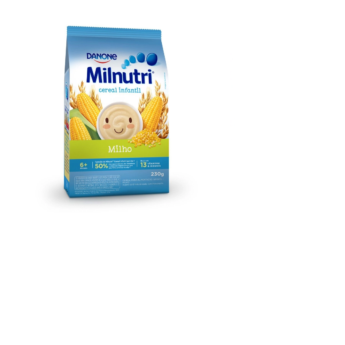 Cereal Infantil Milho Milnutri Pacote 230g