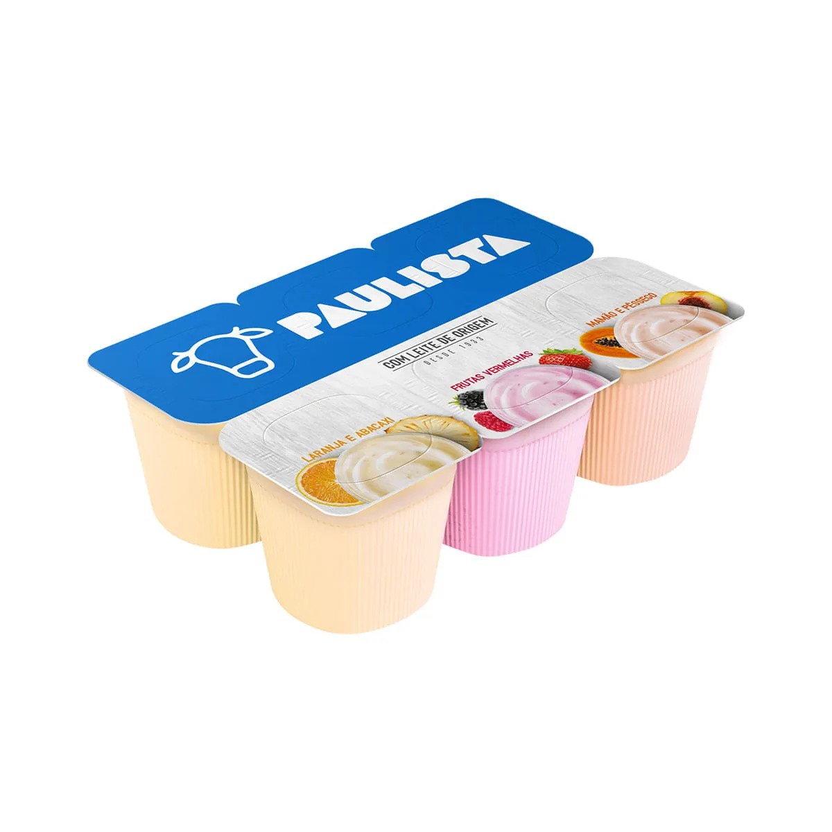 Iogurte Polpa Paulista Mix de Frutas 540g