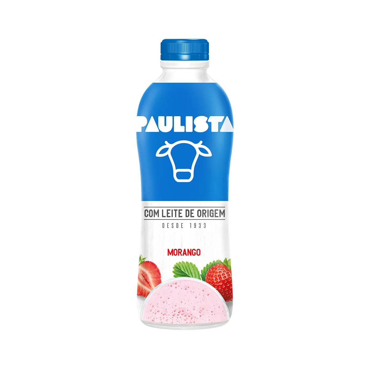 Bebida Láctea Paulista Morango 850g