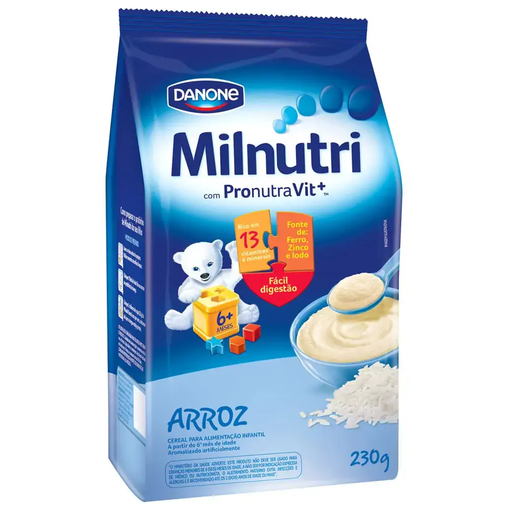 Cereal Infantil Milnutri 230 Gr Arroz