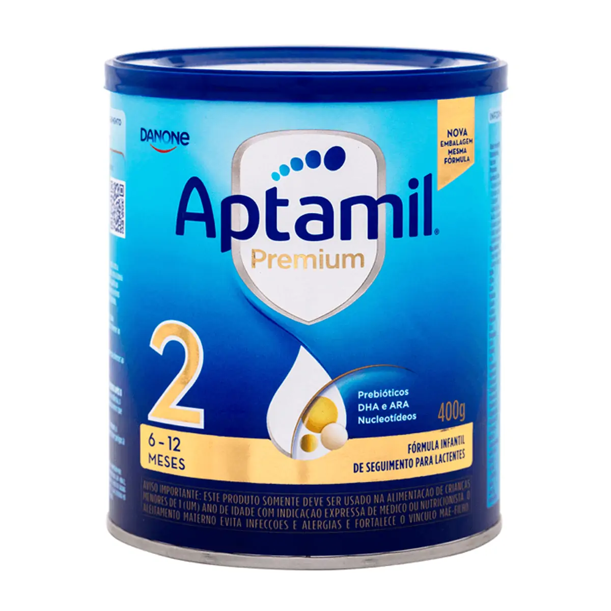 Fórmula Infantil Premium 2 Aptamil Lata 400g