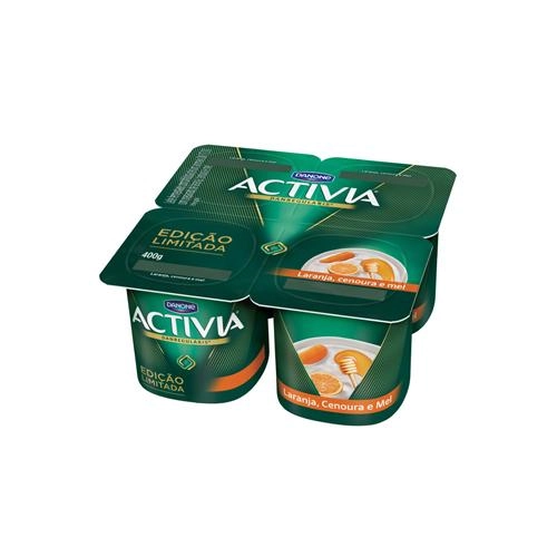 Leite Ferm Activia C/4 400g Lar/cen/mel