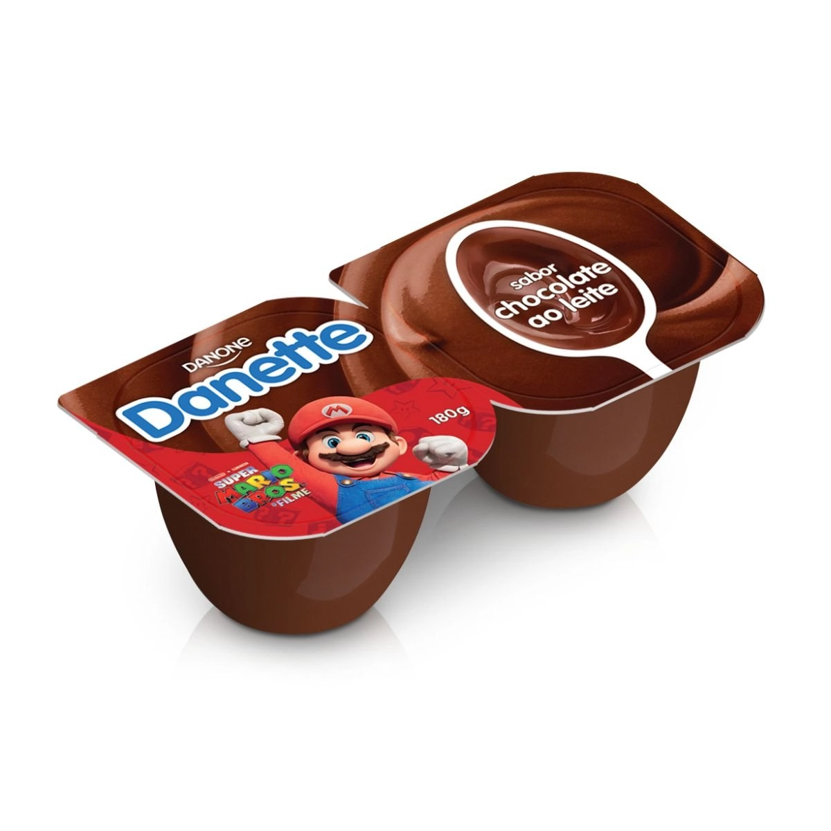 DANETTE Sabor Chocolate Bandeja 180g 2 Unidades