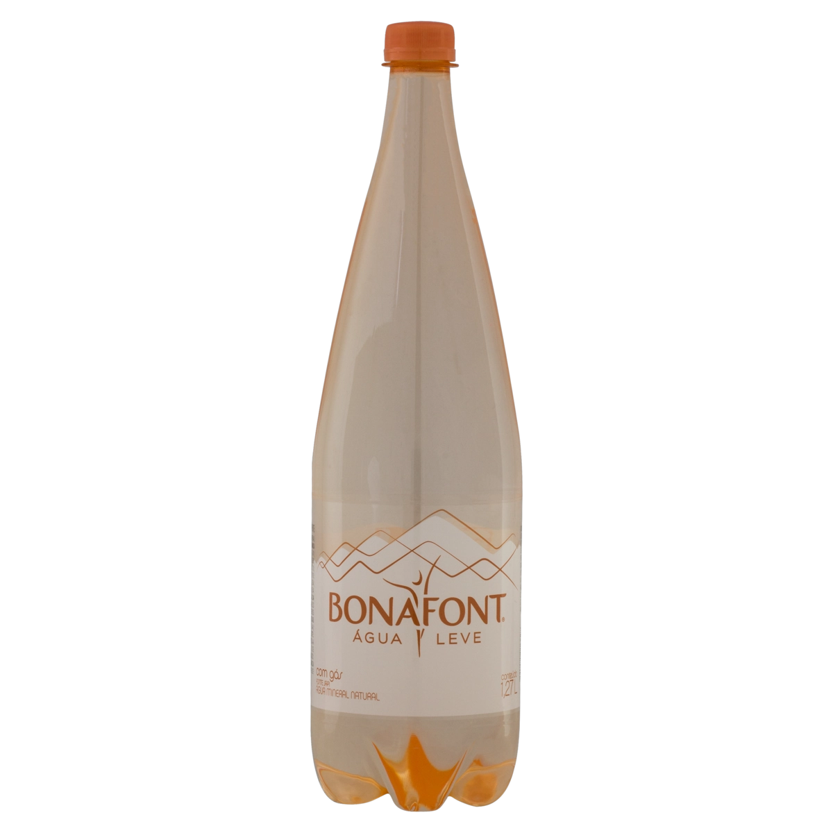 água Mineral Natural Com Gás Bonafont água Leve Garrafa 1,27l