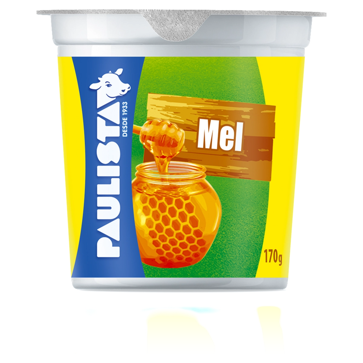Bebida Láctea Fermentada Mel Paulista Pote 170g