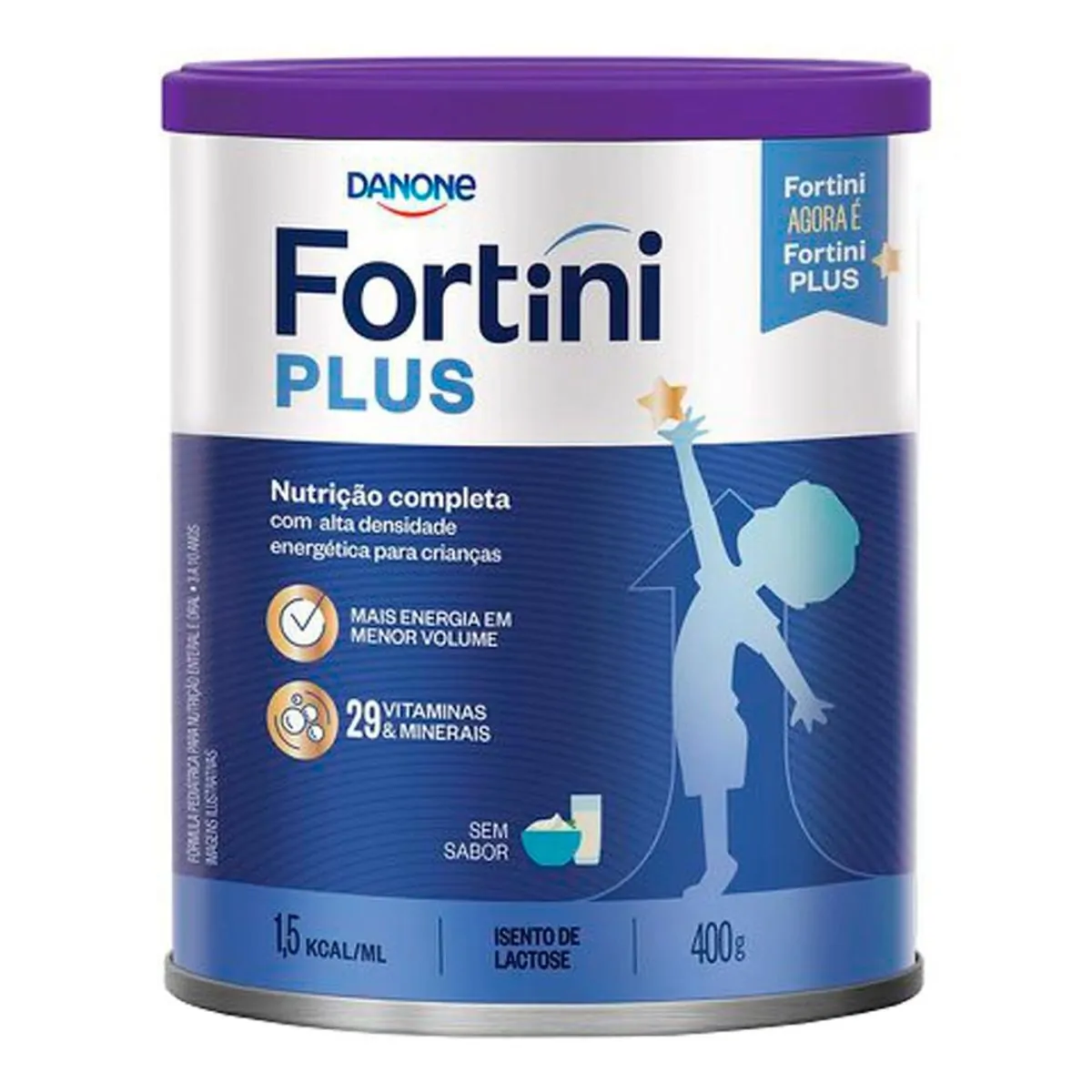 Suplemento Infantil Fortini Plus Sem Sabor 400g