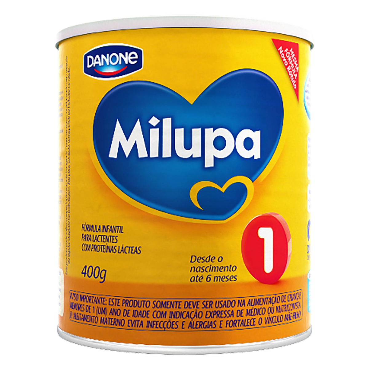 Fórmula Infantil Para Lactentes 1 Milupa Lata 400g