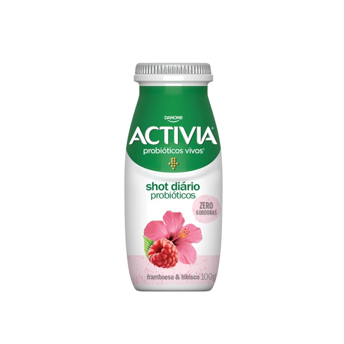 Activia Shot Probióticos Framboesa e Hibisco 100g