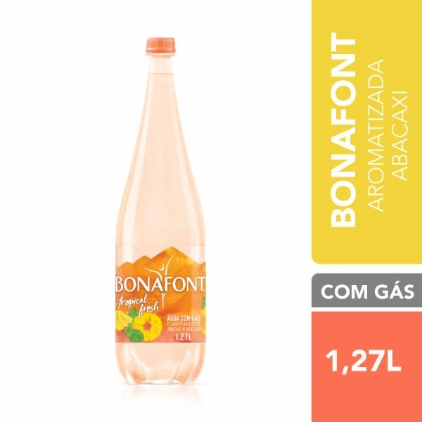 Bonafont Com Gás Aromatizada - Tropical Fresh 1,27L