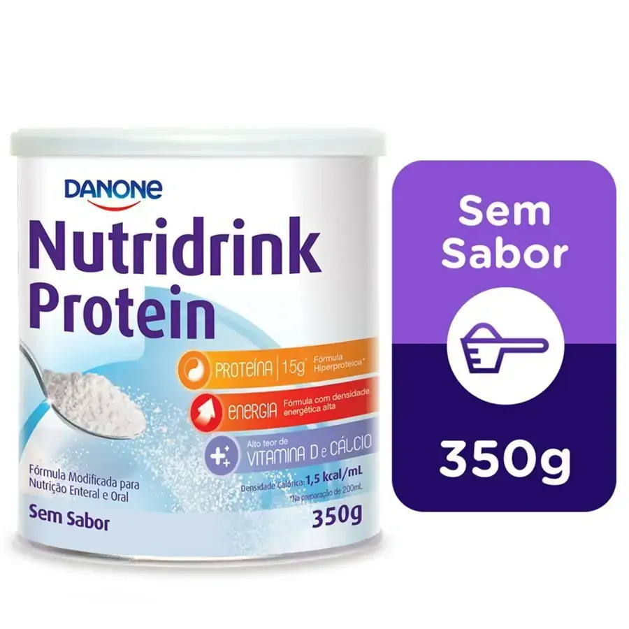 Reforço Nutricional Pó Sem Sabor Nutridrink Max Lata 350g