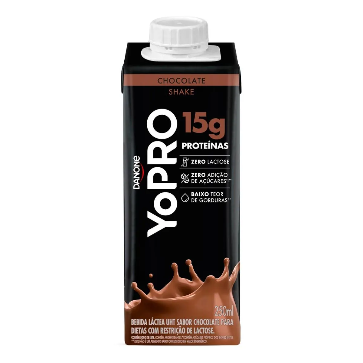 Bebida Láctea UHT YoPRO Chocolate 15g de proteínas 250ml