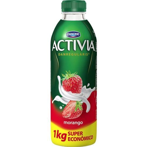 Activia Líquido Morango Zero Lactose 1000g