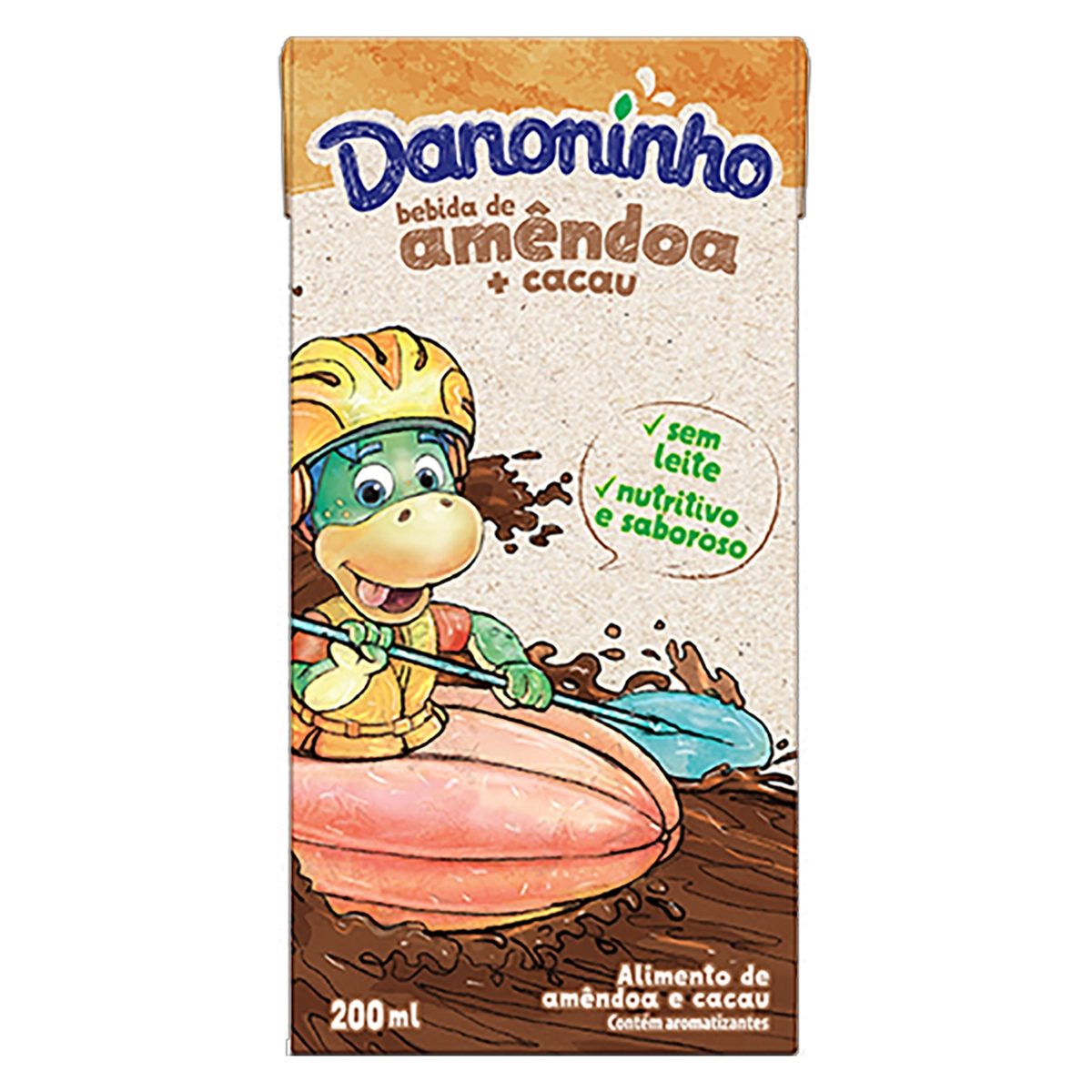 Bebida à Base De Amêndoa E Cacau Danoninho Caixa 200ml