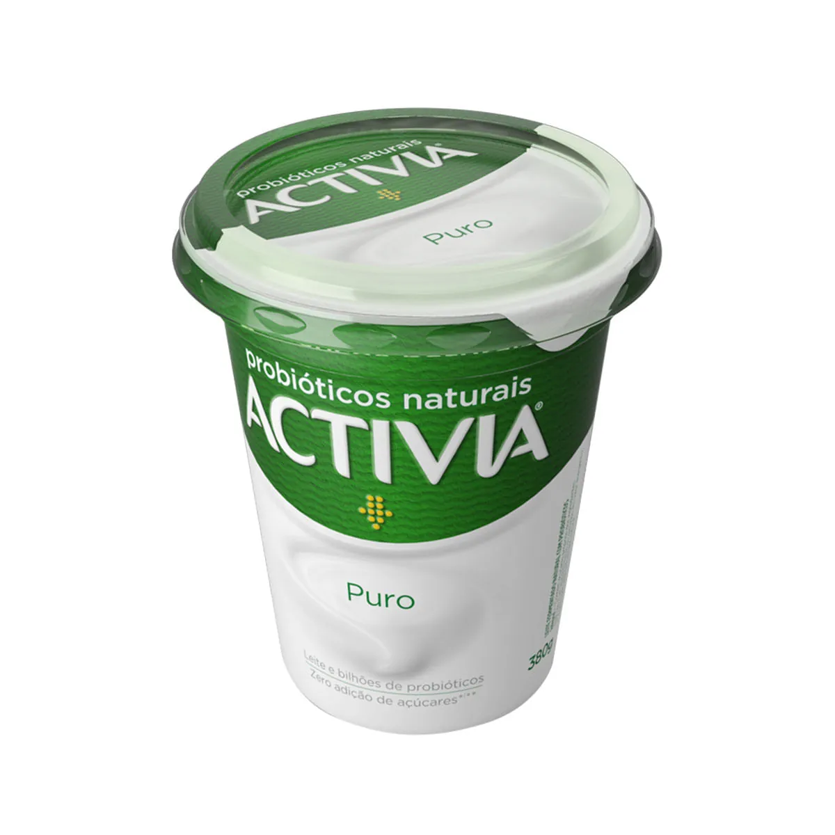 Iogurte Integral Activia Potão Natural Probióticos 380g
