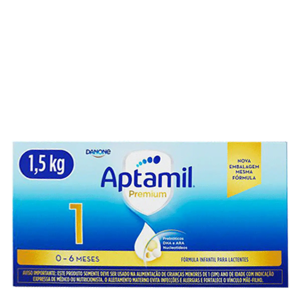 Pack Fórmula Infantil Para Lactentes Aptamil Premium 1 Caixa 1,5kg 2 Unidades