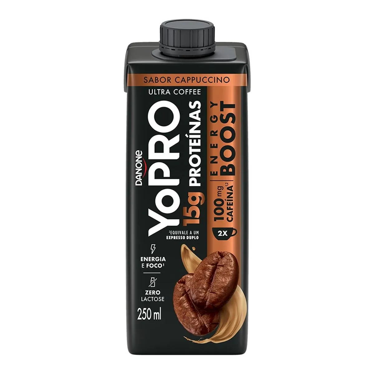 YoPRO Energy Boost Cappuccino 15g de proteínas 250ml