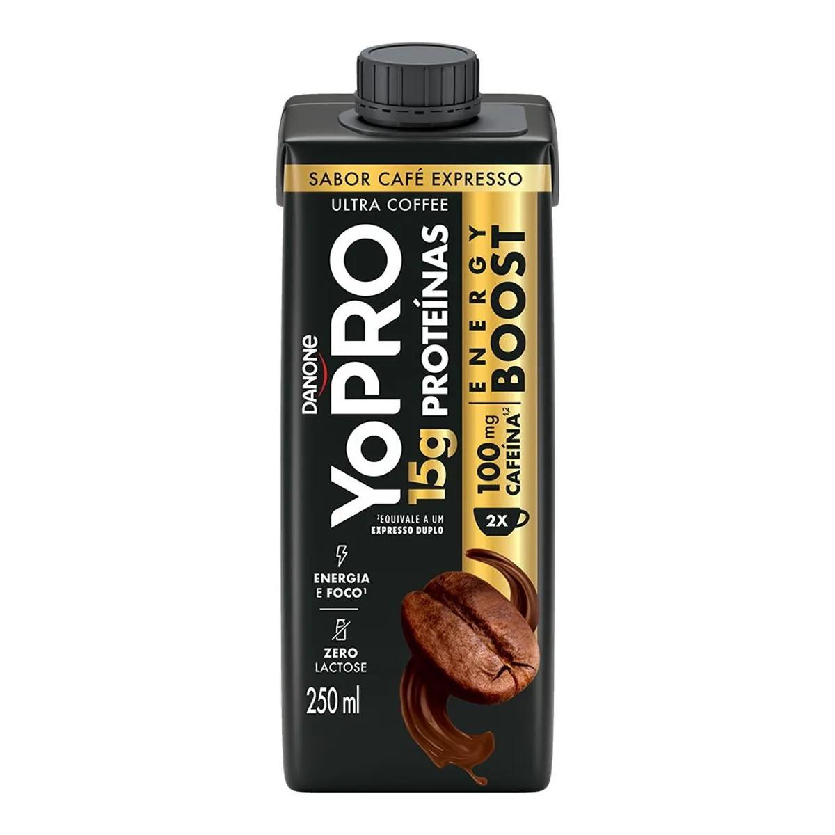 YoPRO Energy Boost Café Expresso 15g de proteínas 250ml