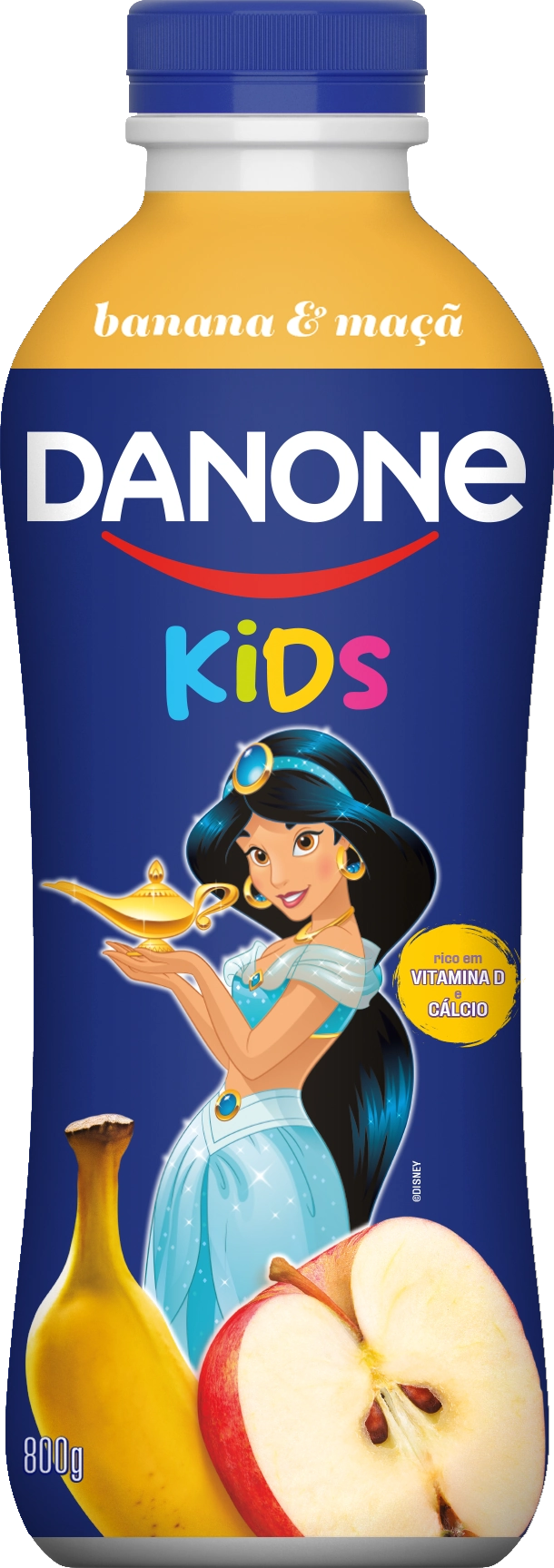 Iogurte Banana &amp; Maçã Danone Kids Garrafa 800g