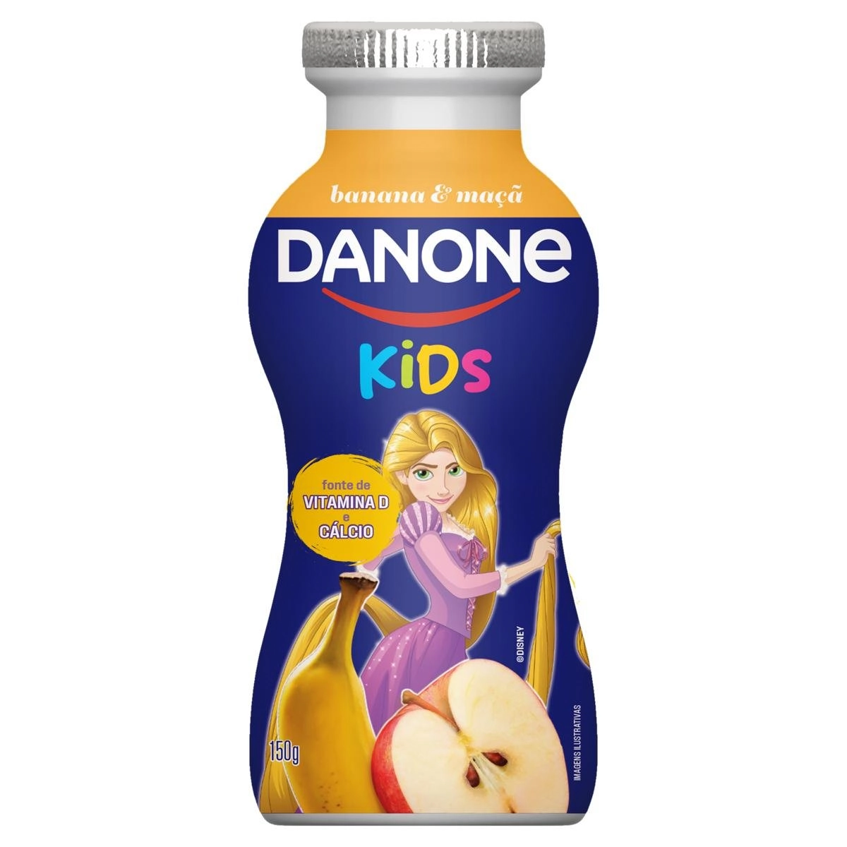 Iogurte Banana &amp; Maçã Danone Kids Frasco 150g