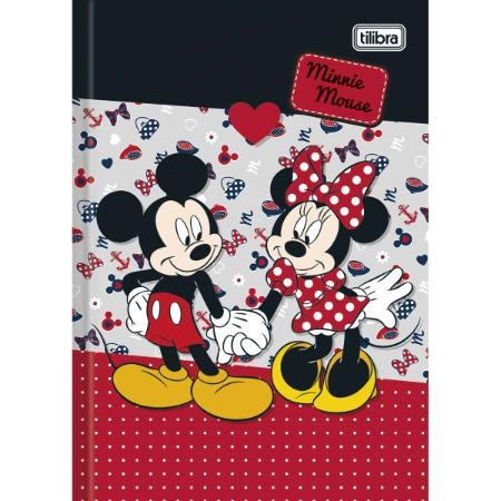 Caderno Brochura Minnie 96 Folhas 218g Tilibra