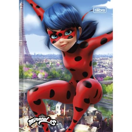 Caderno Brochura 218g Miraculous