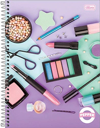Caderno Univ C D 1mt 80f Pepper Fem